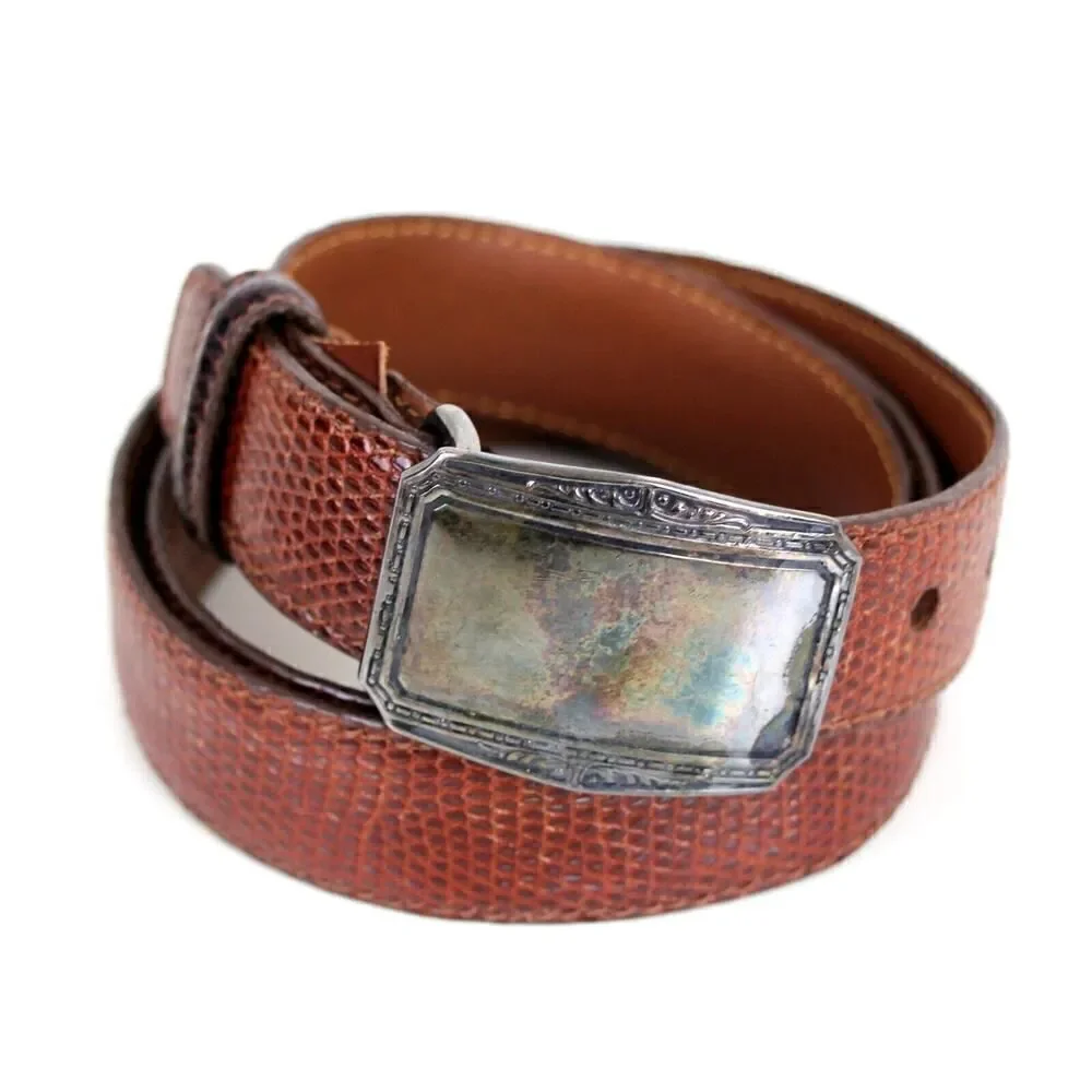 Trafalgar BROWN GENUINE LIZARD 1